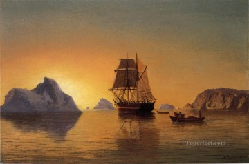 ウィリアム・ブラッドフォード Painting - 北極の風景 ウィリアム・ブラッドフォード